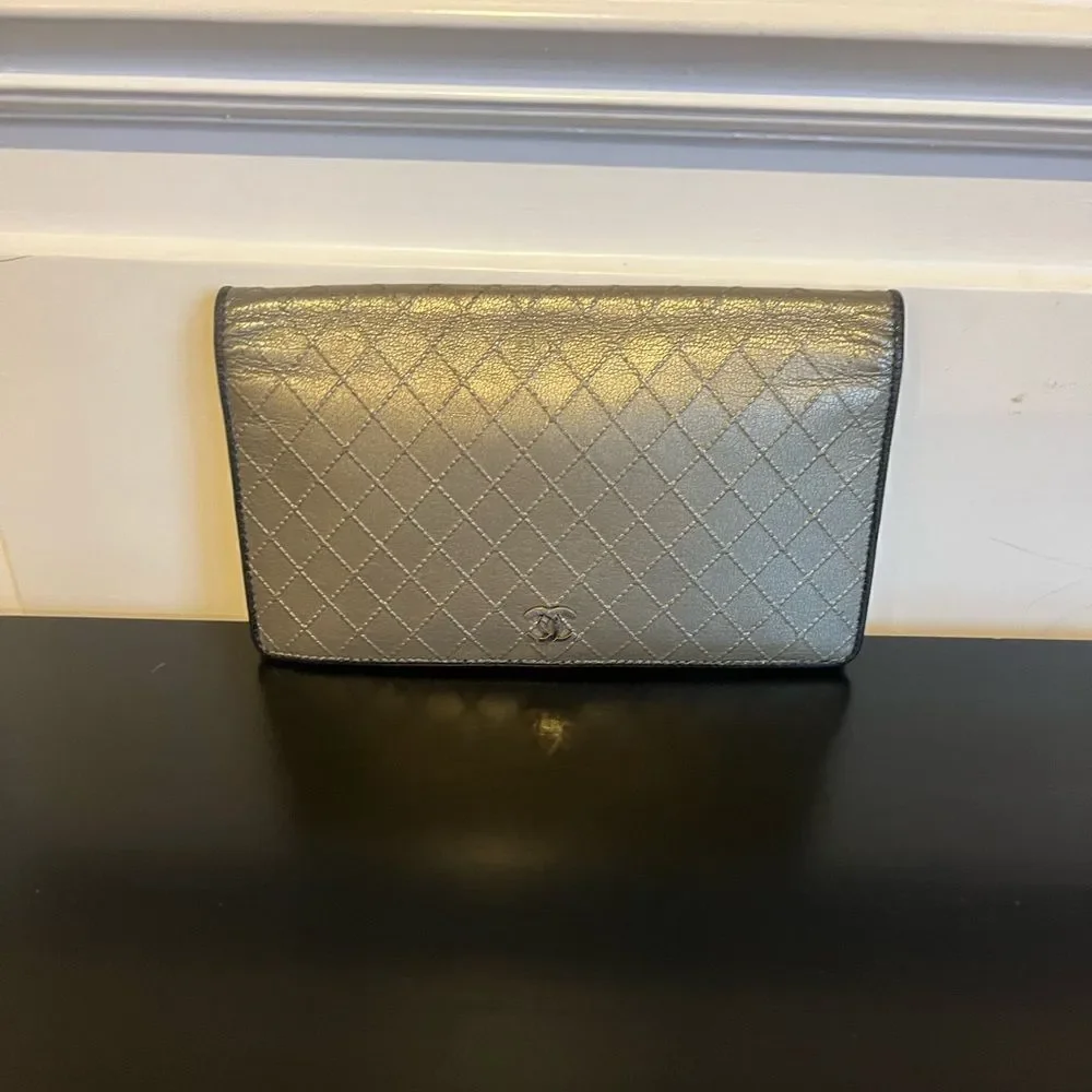 AUTHENTIC CHANEL WALLET- Gold/Bronze